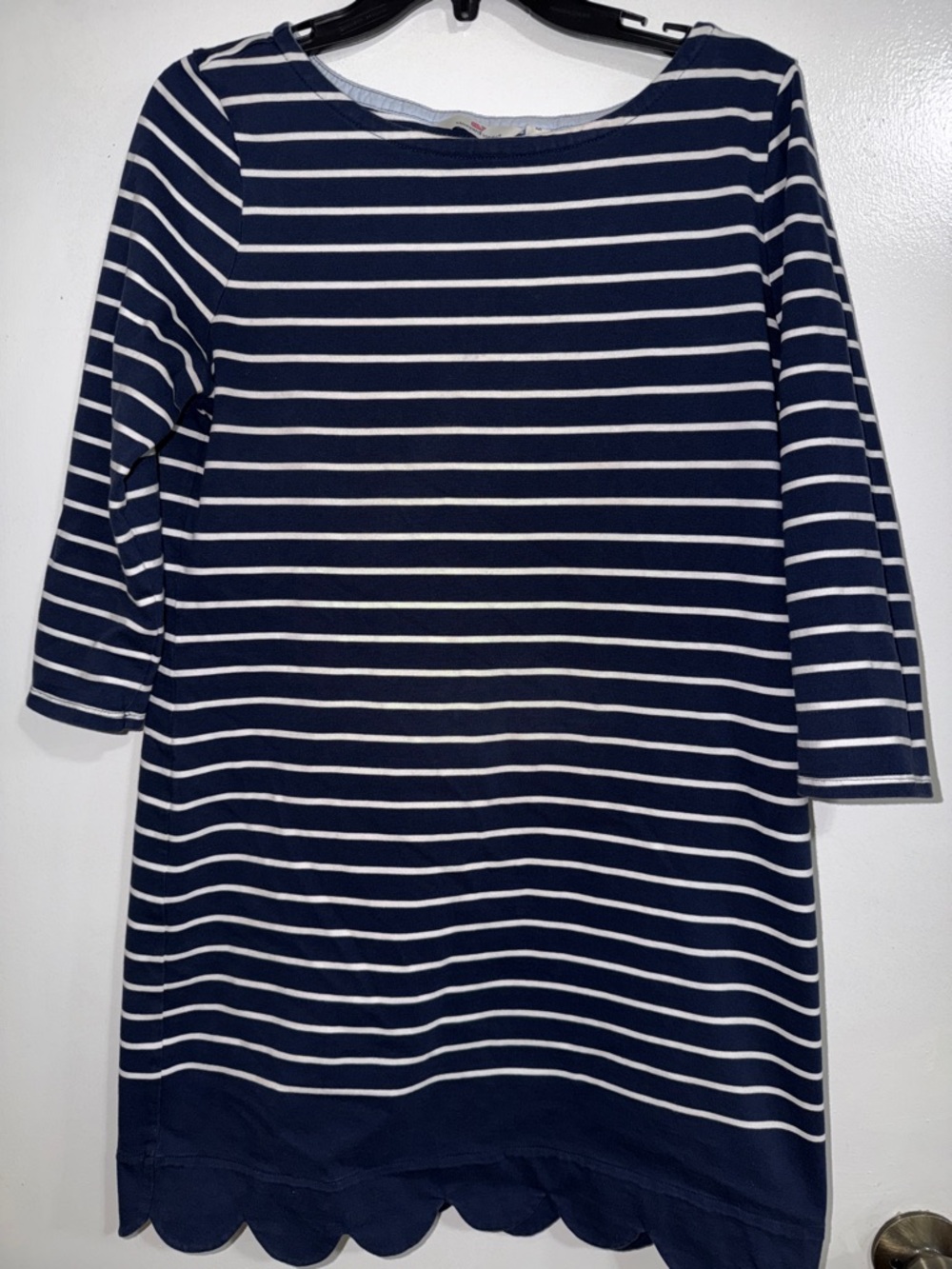 Vineyard Vines Navy and White Striped Top